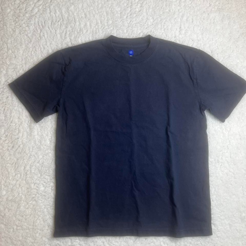 YZY Gap‎ navy blue men's tshirt boxy